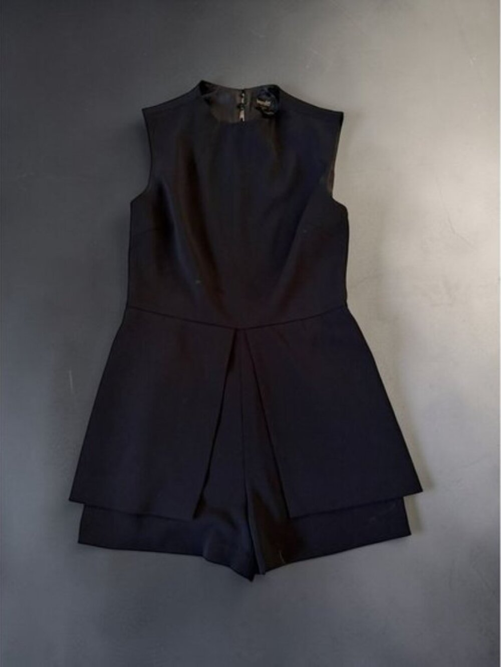 LAUNDRY SHELLI SEGAL Black Dress Romper Size 8